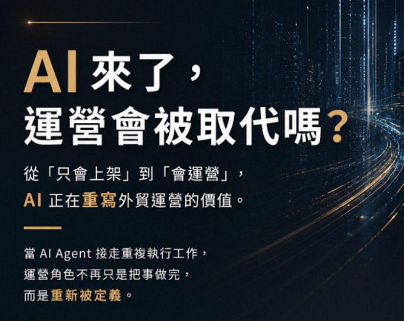從「只會上架」到「會運營」：AI 接管後國際站運營角色的價值轉移全解析