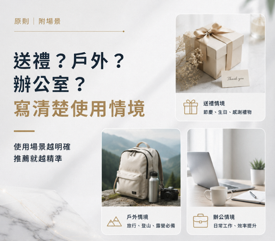 產品描述怎麼寫 AI 才看得懂?5 個讓 Accio 撈到你的撰寫原則