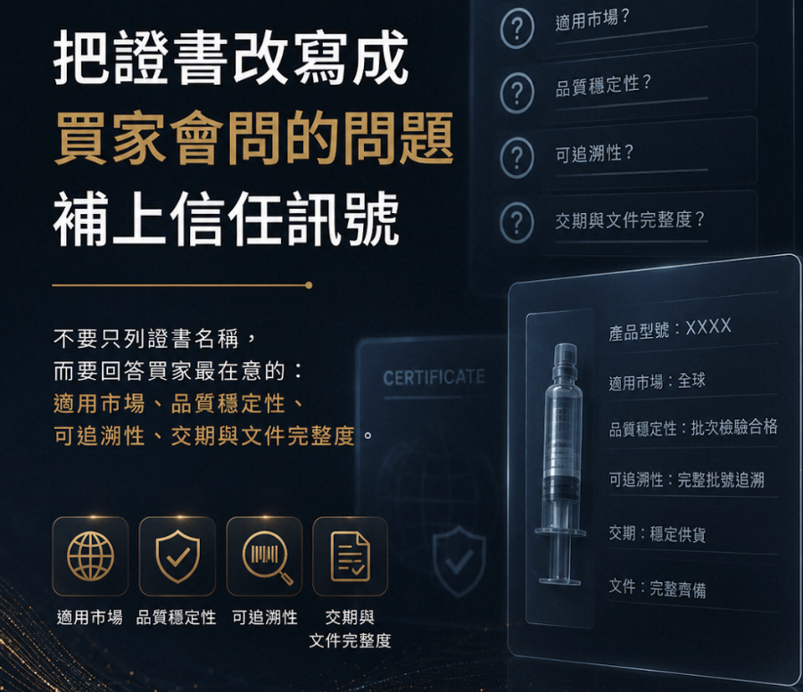 醫療耗材外銷怎麼做?把 ISO 13485、CE、FDA 合規實力變成海外訂單的 6 個步驟